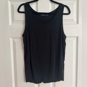 prAna Foundation Scoop Neck Tank Black
